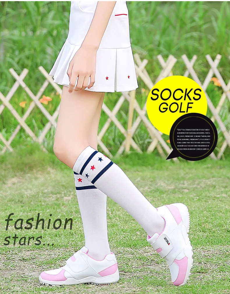 PGM WZ008 Girl Golf Sports Socks