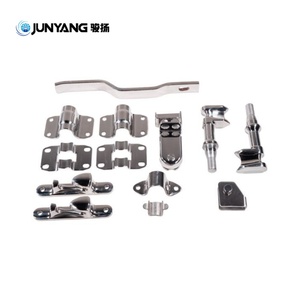 Best Sellers Heavy Duty Truck Door Lock Accessories Stainless Steel Refrigerated Truck Door Handle Lock Hot Dip <b>Galvanized</b> - Product Image 3