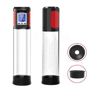 เครื่องปั๊มสุญญากาศองคชาติไฟฟ้าของเล่นทางเพศสำหรับผู้ชายชาร์จได้6โหมดความถี่ - Product Image 2