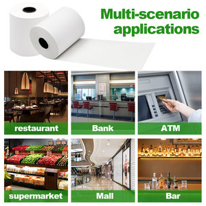 ม้วนกระดาษความร้อนแบบขายส่ง ขนาด 57 มม./80 มม. แบบสองขนาด สำหรับ<span class=keywords><strong>ระบบ</strong></span> POS และคีออสก์ - Product Image 4