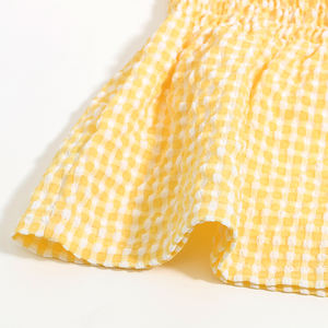 Boutique niñas 2 piezas conjunto <span class=keywords><strong>de</strong></span> <span class=keywords><strong>ropa</strong></span> <span class=keywords><strong>de</strong></span> verano <span class=keywords><strong>de</strong></span> 2022 princesa trajes al por mayor niño <span class=keywords><strong>ropa</strong></span> a cuadros - Product Image 5