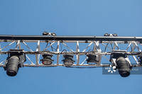 Structure de scène en treillis pour DJ, support de projecteurs mobiles, système de treillis de concert, plateforme de scène événementielle
