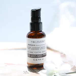 Serum de clareamento da pele 4 em 1, serum de rótulo privado para clareamento da pele, vitamina c, anti-envelhecimento, anti-acne, ha para hidratação facial