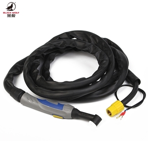 Wolf <span class=keywords><strong>Weldcraft</strong></span> 250A Co2 <span class=keywords><strong>Pistola</strong></span> de soldadura de aire WP26 Serie Color negro Refrigerado <span class=keywords><strong>TIG</strong></span> Antorcha - Product Image 1