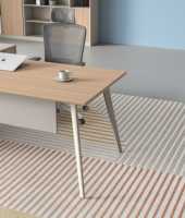 Ensemble de bureau de direction en forme de L, design moderne haut de gamme, modulaire, convertible, en bois, sur mesure, Jongtay