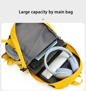 Mochila de Senderismo de Gran Capacidad de 30L con Logotipo Personalizado para Hombre, Malla de Nailon Ultraligera, Parte Trasera de Malla, Impermeable, Duradera, para Deportes y Viajes - Product Image 4