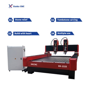 Routeur Xunke pour l'industrie du traitement de la pierre, moteur de broche 3 axes 4,5 kW 0,03 mm, collecteur de poussière 380V/110V/200V - Product Image 4