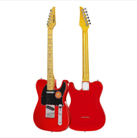 Gitar Grosir OEM TL Custom Electrica Diy Guitar Kit Instrumen Berdawai 6 Senar Gitar Elektrik Pemula Gitar Elektrik