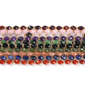 Jingde Jewelry Offre Perline di Cristallo Naturale e Giada 6x8mm, Sciolte, Accessori Fai-da-Te, Prodotti Semi-Lavorati e Accessori - Product Image 5