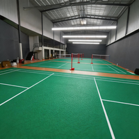 Revêtement de sol sportif en PVC Runsure, solution d'installation rapide et écologique pour gymnases scolaires, adapté au marché américain, garantie 10 ans