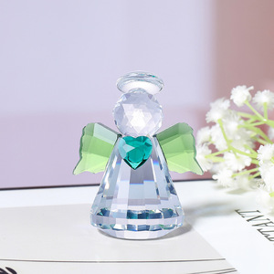 Handmade Mini Crystal <b>Angel</b> Figurine Artisanal Home Table Decoration Collectible Paperweight Ornaments Christmas <b>Gifts</b> - Product Image 3