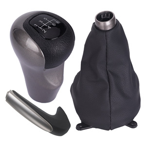 Palanca de Cambios de Cuero Ergonómica para Honda Civic con Cubierta Antipolvo y Palanca de Freno de Mano para Transmisión Manual - Product Image 4