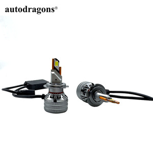 หลอดไฟหน้ารถยนต์ Autodragons 140w 36000 ลูเมน H7 LED Canbus พร้อมพัดลมระบายความร้อน สำหรับไฟสูงและไฟต่ำ - Product Image 3