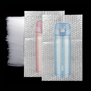 Sac postal à bulles à double paroi épais et personnalisé sac express transparent rembourré pour l'emballage et le stockage des marchandises fragiles - Product Image 1