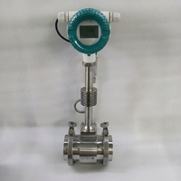 Débitmètre vortex à fixation par pince pour vapeur superchauffée avec technologie de compensation, connectivité Pulse/4-20mA/RS485/HART, prix départ usine