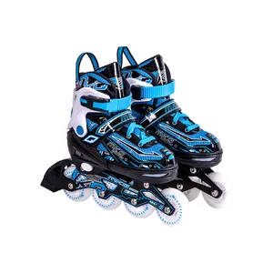 Hot Selling Günstige Flash ing Roller Vier Räder Rollschuhe Inline Skates für Kinder Kinder und Teenager Eachkids Aluminium legierung