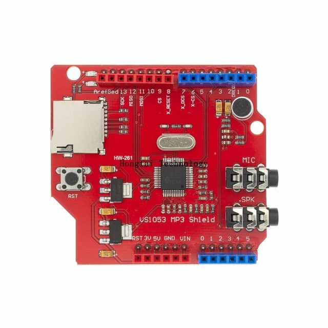 VS1053 VS1053B Stereo Audio MP3 Player Recording Decoding Development Board Module with TF Card Slot