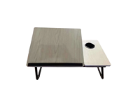 Support de bureau pour ordinateur portable en gros Table d'ordinateur portable réglable sur le lit
