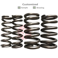 Ressorts de compression en alliage de titane Léger Bonne élasticité Spécifications complètes Torsion d'extension de style spirale enroulée