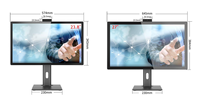 27 32 Zoll Core I3 I5 I7 Desktop-Computer Komplett set Günstige Ssd Desktop All-in-One-PC Computadores Baratos drehbar mit WiFi