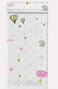 Papier peint adhésif en PVC à motifs géométriques 3D Wyc, ignifuge, anti-collision, panneau mural pour la décoration intérieure de la chambre - Product Image 5