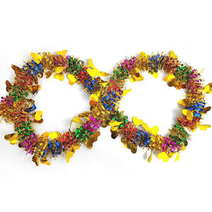 उत्सव पार्टी की सजावट नए पर्यावरण के अनुकूल उज्ज्वल उच्च गुणवत्ता वाले प्लास्टिक रंग ड्रैगन बॉल पीठ दिल रिबन jh11930 चीन - Product Image 2