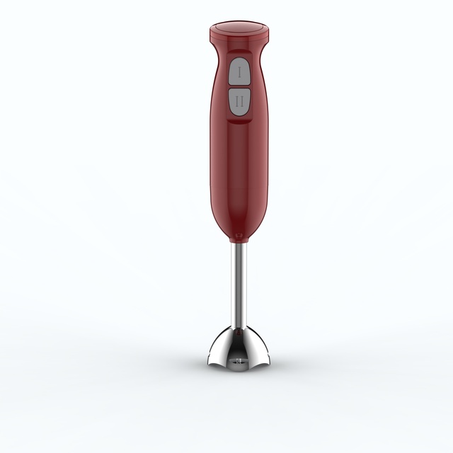 Single & Double Switch Electric Handheld Home Blender with Plastic Container Multi-Function Household Mixer Stick Serving One
