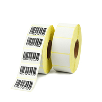 Kertas Label Printer termal tahan air, 26X118Mm 100X50 60X30 60X40 Mm 40X30 50Mm