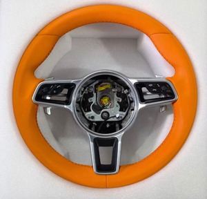 Volant en cuir personnalisé en usine pour Porsche Cayenne, Panamera, <span class=keywords><strong>Taycan</strong></span>, Macan, 911, volant Ohc Motors - Product Image 2