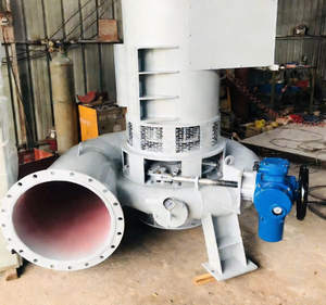 Hydro-générateur Kaplan de 50 kW utilisé pour la production d'énergie écologique à faible chute en canaux d'irrigation - Product Image 2