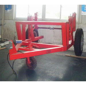 รถพ่วงลากสายเคเบิลไฮดรอลิกแบบหมุนมือ 10 ตัน รถพ่วงอเนกประสงค์สำหรับงานพาณิชย์ - Product Image 2