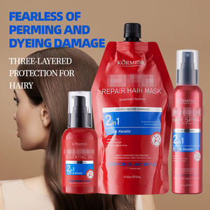 150ml KORMESIC Acondicionador sin enjuague profesional al por mayor, nutre, repara, anti-frizz, sin necesidad de lavado, spray capilar con queratina - Product Image 2