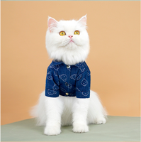Vêtements d'été pour animaux de compagnie à carreaux classiques gilet de chien en coton mignon et chemise de chat avec harnais à anneau en D laisse accessoires pour animaux de compagnie