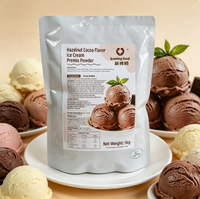 Poudre de crème glacée dure pour usage domestique et commercial, base de poudre pour gelato et boules de crème glacée DIY, plusieurs saveurs disponibles, support OEM
