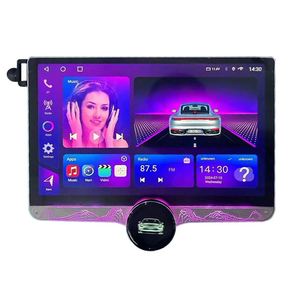Phổ Single Knob Android đài phát thanh xe 2k Kim Cương đa phương tiện Stereo 11.5 ''car DVD Player 360 Hệ thống camera cảm ứng xe màn hình - Product Image 1