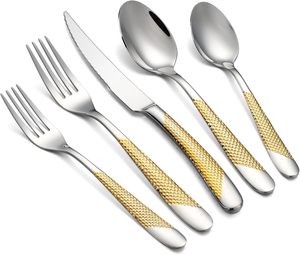 Elegantes Juegos de Cubiertos de Alta Calidad, Cuchillo, Tenedor y Cuchara - Product Image 5