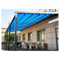 Prima chaise longue d'extérieur Pergola meubles cadre en aluminium Patio Gazebo Patio couverture toit support Pergola