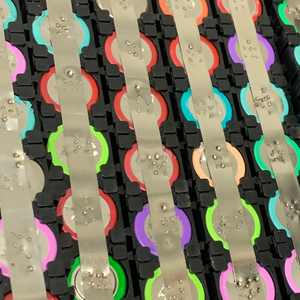 Tiras de Acero Niquelado de 0.1x5mm para Baterías 18650, Accesorios para Soldadura de Baterías 18650 - Product Image 2