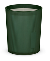 Bougie parfumée en verre côtelé vert personnalisée, bougie en cire de soja, aromathérapie, bougie artistique pour la décoration de la maison