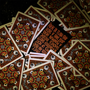 Tùy chỉnh màu đen <span class=keywords><strong>PVC</strong></span> chơi thẻ với hình ảnh không thấm nước chất liệu giấy các tông bao bì nhựa - Product Image 3