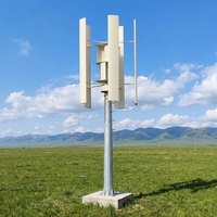 Nouvelle Turbine Éolienne Verticale à Générateur Magnétique 2026, Tension de Sortie 220V, Prix de Gros, Installation sur Toit