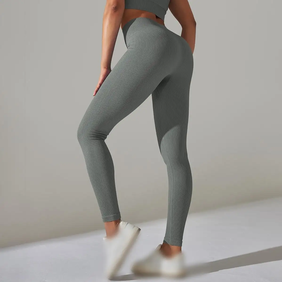 ชุดโยคะฟิตเนสโยคะสวมใส่Leggings Control Tummy Topsด้านหน้าซิปOner Activeขากว้างเอวสูงSeamlessชุดโยคะ 2023