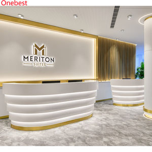 Mostradores <span class=keywords><strong>de</strong></span> recepción Led <span class=keywords><strong>de</strong></span> superficie sólida 2026, Color blanco para Game Center <span class=keywords><strong>Arena</strong></span> - Product Image 2