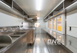 Fabrication de camions de restauration, chariots de restauration, BBQ, pizza, hamburgers, glaces, café, fourgonnettes personnalisées, friteuses, remorques de restauration à <span class=keywords><strong>vendre</strong></span> - Product Image 4