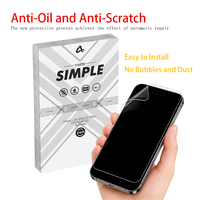 Protection d'écran en hydrogel TPU de haute qualité et transparente HD anti-rayures pour iPhone Samsung compatible avec tous les autres modèles