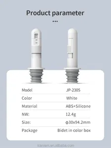 Nouveau Mini bidet portable d'outil de nettoyage d'hygine personnel extérieur manuel non électrique réglable