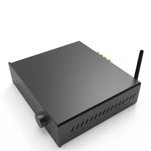 オーディオアンプ4チャンネルワイヤレスBT5.0 RMS200Wミニアンプレシーバースピーカー用HiFiパワーアンプ、光同軸ARC付き