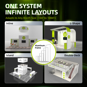 Stand <span class=keywords><strong>de</strong></span> Venta Portátil Personalizado para Interiores o Exteriores, Stand <span class=keywords><strong>de</strong></span> Exhibición para Ferias Comerciales, Stand <span class=keywords><strong>de</strong></span> Exhibición Grande para Exposiciones - Product Image 6