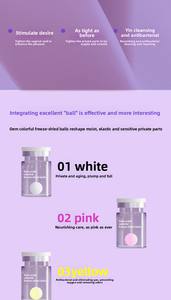 Sxwcht Merk Oem Kleurrijke Gevriesdroogde Vaginale Aanscherping Capsules <span class=keywords><strong>Chinese</strong></span> Kruiden Plantenextracten Voor Intieme Verzorging Vaginaal - Product Image 4