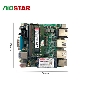 10*10 ITX bo mạch chủ với Intel Celeron j4125/i3/i5/i7 6 ~ 10th Gen CPU DDR4 RAM Wifi & SATA tích hợp đồ họa cho ITX máy tính - Product Image 5
